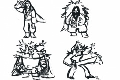 The Wyvern King Concept Thumbnails (3/3)