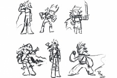 Leo the Brave Concept Thumbnails (2/3)
