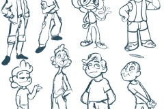 Class Clown Character Sketches